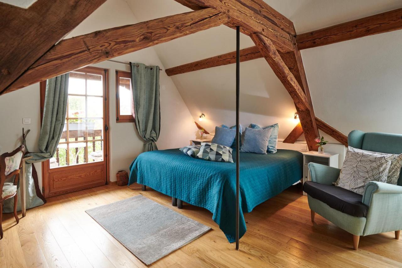 La Cour De Lise Maison D'Hotes Et Spa Willgottheim Zimmer foto