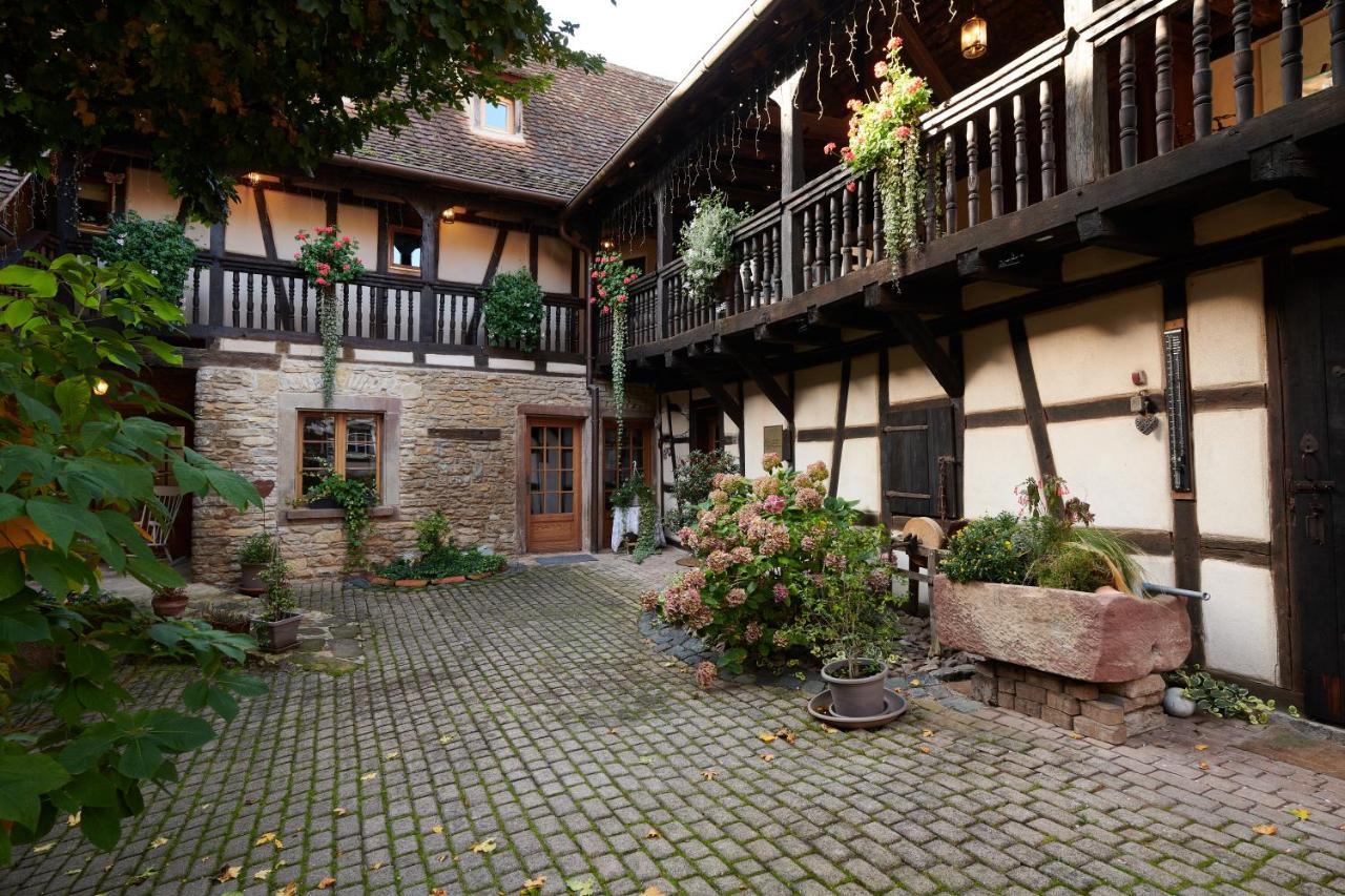 La Cour De Lise Maison D'Hotes Et Spa Willgottheim Exterior foto